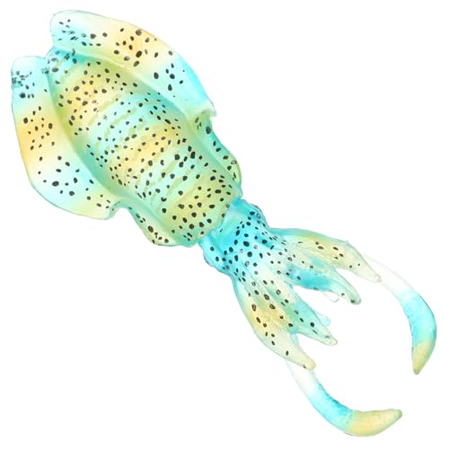Gatuida Realistisches Tintenfischmodell für Kinder Simulations Tintenfischfigur aus Kunststoff Pädagogisches Spielzeug für Aquariumdekoration und Lernzwecke von Gatuida