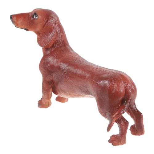 Gatuida Kunststoff Hundefigur Realistische Simulation Eines Dackels Tiermodell als Dekoration und Lernspielzeug für Langlebig und Detailgetreu Gatuida Kunststoff Hundefigur Realistische Simulation Eines Dackels Tiermodell als Dekoration und Lernspielzeug für Langlebig und Detailgetreu von Gatuida