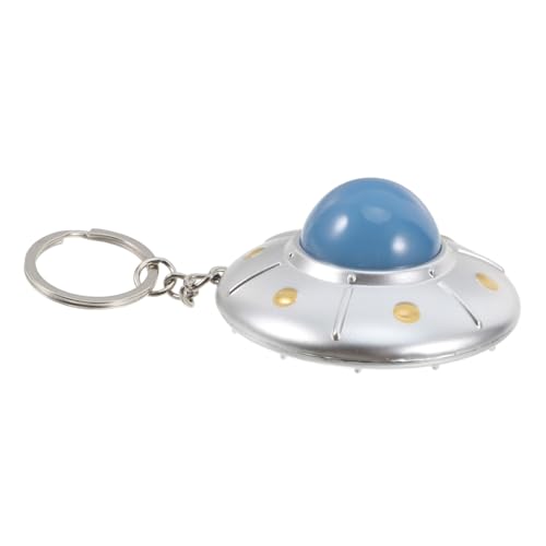 Gatuida LED Schlüsselanhänger Fliegende Untertasse mit Sound Kreativer Ufo Anhänger Leuchtender Schlüsselring für Weltraumfans Praktische LED Beleuchtung Vielseitig für Auto Büro Zuhause Gatuida LED Schlüsselanhänger Fliegende Untertasse mit Sound Kreativer Ufo Anhänger Leuchtender Schlüsselring für Weltraumfans Praktische LED Beleuchtung Vielseitig für Auto Büro Zuhause von Gatuida