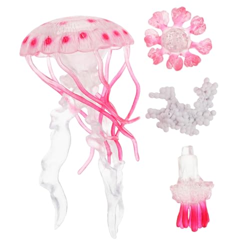 Gatuida Lernspielzeug Meerestiere Figuren Aquarium Deko Quallen Lebenszyklus Modell Sicherer für Vorschulkinder Pädagogisches Meereslebewesen Gatuida Lernspielzeug Meerestiere Figuren Aquarium Deko Quallen Lebenszyklus Modell Sicherer für Vorschulkinder Pädagogisches Meereslebewesen von Gatuida