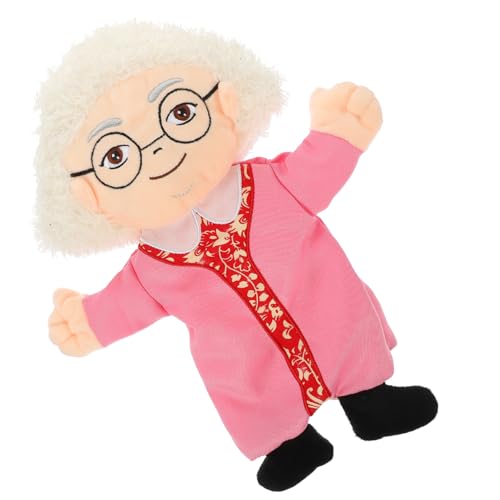 Gatuida Lifelike Handpuppe Großmutter Handspielzeug für Erwachsene und Realistische Handpuppe zum Geschichtenerzählen Lustiges Rollenspiel für Familieninteraktion Gatuida Lifelike Handpuppe Großmutter Handspielzeug für Erwachsene und Realistische Handpuppe zum Geschichtenerzählen Lustiges Rollenspiel für Familieninteraktion von Gatuida