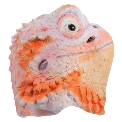 Gatuida Lizard Mask für Halloween Lustige Tierkopf Maske für Partys Cosplay und Besondere Anlässe Bequem und Leicht Tragbar Gatuida Lizard Mask für Halloween Lustige Tierkopf Maske für Partys Cosplay und Besondere Anlässe Bequem und Leicht Tragbar von Gatuida