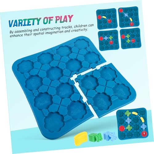 Gatuida Logisches Straßenbauer Spielset für Kunststoff Intelligentes Gleis Puzzle Kreatives Labyrinth Konstruktionsspielzeug Denkfähigkeit und Problemlösung Gatuida Logisches Straßenbauer Spielset für Kunststoff Intelligentes Gleis Puzzle Kreatives Labyrinth Konstruktionsspielzeug Denkfähigkeit und Problemlösung von Gatuida