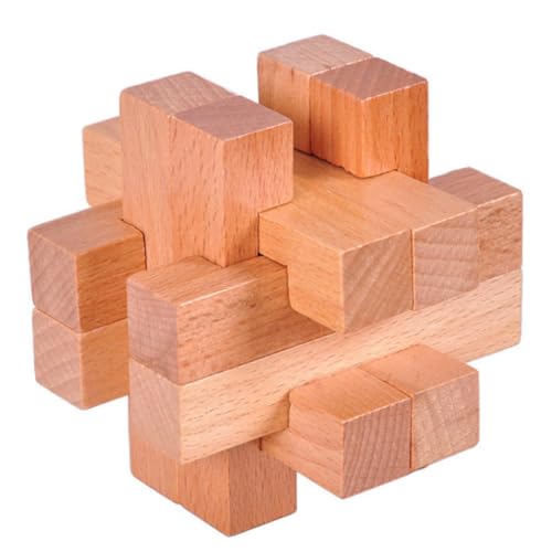 Gatuida Lu Ban Holzpuzzle Teiliges Iq Knobelspiel Intellektuelles Geduldsspiel für Ab Jahren Stressabbauendes Lernspielzeug Geschicklichkeit und Hand Auge Koordination Gatuida Lu Ban Holzpuzzle Teiliges Iq Knobelspiel Intellektuelles Geduldsspiel für Ab Jahren Stressabbauendes Lernspielzeug Geschicklichkeit und Hand Auge Koordination von Gatuida