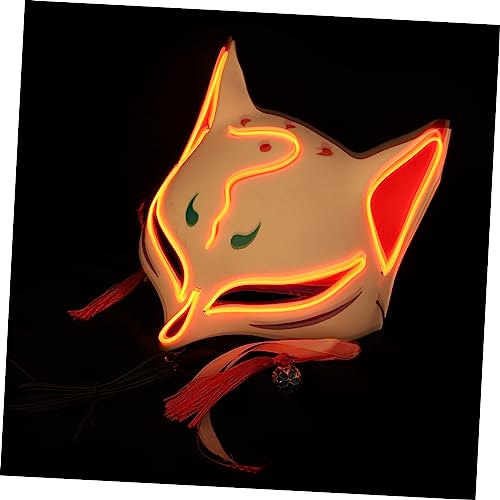Gatuida Luminous Halloween Maske Lustige Leuchtende Fox Maske für Kostümparty Cosplay und Maskerade für Unvergessliche Halloween Gatuida Luminous Halloween Maske Lustige Leuchtende Fox Maske für Kostümparty Cosplay und Maskerade für Unvergessliche Halloween von Gatuida