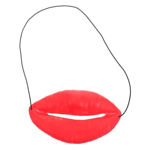 Gatuida Lustige Cosplay Requisiten für Hochzeiten Rote Lippen Mund Mund Requisiten für Partys Interaktive Unterhaltung für Trauzeugen Kreative Hochzeitsspielzeuge für Spaß Gatuida Lustige Cosplay Requisiten für Hochzeiten Rote Lippen Mund Mund Requisiten für Partys Interaktive Unterhaltung für Trauzeugen Kreative Hochzeitsspielzeuge für Spaß von Gatuida
