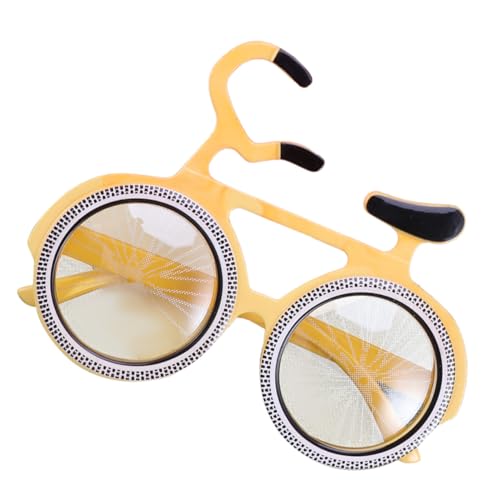 Gatuida Lustige Partybrille Fahrrad Form Robustes Material Bequemes Tragen Foto Requisite für Erwachsene und Modisches Kostüm Accessoire Gelbe Neuheit für Einzigartige Looks Gatuida Lustige Partybrille Fahrrad Form Robustes Material Bequemes Tragen Foto Requisite für Erwachsene und Modisches Kostüm Accessoire Gelbe Neuheit für Einzigartige Looks von Gatuida