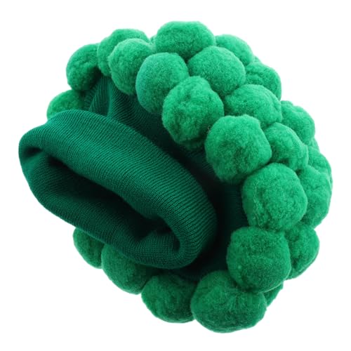 Gatuida Lustiger Brokkoli Hut für Partys Warm Gestrickter Gemüsehut mit Großem Pompom für Cosplay Karneval Feiertagsdress Up Bequeme Weiche Mütze für Herbst Gatuida Lustiger Brokkoli Hut für Partys Warm Gestrickter Gemüsehut mit Großem Pompom für Cosplay Karneval Feiertagsdress Up Bequeme Weiche Mütze für Herbst von Gatuida