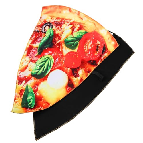 Gatuida Lustiges Pizza Kostüm Jahre Polyester Angenehm Faschingskostüm Party Cosplay Outfit für Jungen Mädchen Kreatives Verkleiden Geburtstagsfeier von Gatuida