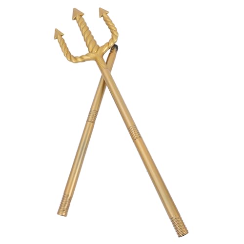 Gatuida Luxuriöser Goldener Trident Stab Teilig Einfach Montierbar Halloween Party Requisite für Teufel Kostüm Cosplay Bühnenauftritte und Meerjungfrau Themenveranstaltungen Gatuida Luxuriöser Goldener Trident Stab Teilig Einfach Montierbar Halloween Party Requisite für Teufel Kostüm Cosplay Bühnenauftritte und Meerjungfrau Themenveranstaltungen von Gatuida