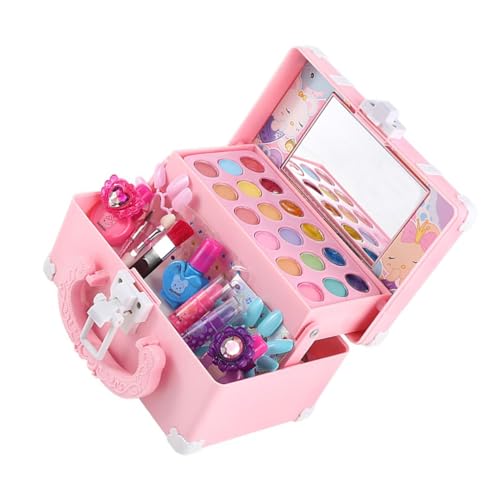 Gatuida Mädchen Schminkset für Wasserlösliches Makeup mit Tragetasche für Rollenspiele und Kreative Aktivitäten für Partys und Alltag Gatuida Mädchen Schminkset für Wasserlösliches Makeup mit Tragetasche für Rollenspiele und Kreative Aktivitäten für Partys und Alltag von Gatuida