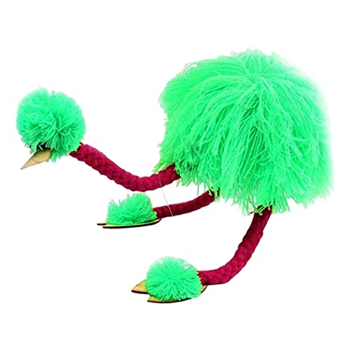 Gatuida Marionette Tierpuppe Jungen Für Weiche Kleine Kleinkinder Lustige Figur Handwerk Plüsch Grün von Gatuida