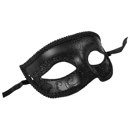 Gatuida Maskerade Maske für Halloween und Karneval Schwarze Cosplay Maske für Männer und Frauen für Kostümpartys Maskenbälle und Theateraufführungen Gatuida Maskerade Maske für Halloween und Karneval Schwarze Cosplay Maske für Männer und Frauen für Kostümpartys Maskenbälle und Theateraufführungen von Gatuida
