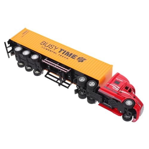 Gatuida Maßstab LKW Modell mit Anhänger Realistische Verarbeitung für Jungen und Mädchen für Rollenspiele und Sammlerstücke Gatuida Maßstab LKW Modell mit Anhänger Realistische Verarbeitung für Jungen und Mädchen für Rollenspiele und Sammlerstücke von Gatuida