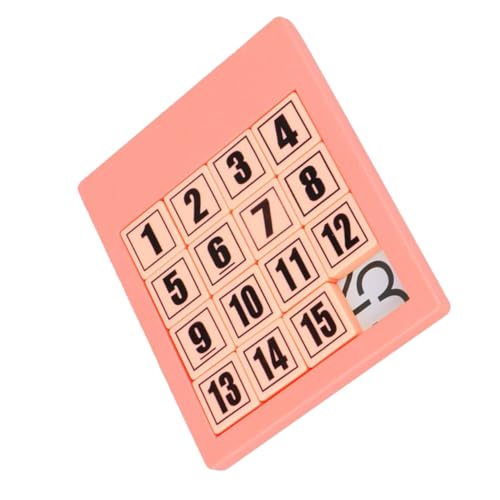 Gatuida Mathematik Zahlenrätsel Lernspiel Bunte Schiebepuzzle zum Zahlenlernen Pädagogisches Gehirntraining für Feinmotorik und Kognitive Entwicklung von Gatuida