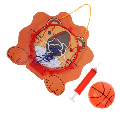 Gatuida Mini Basketballkorb Set mit Verstellbarem Basketballständer und Pumpe Cartoon Indoor Basketballspielzeug für Kinderzimmer Büro und Garten Langlebiges Kunststoffmaterial Ball und Gatuida Mini Basketballkorb Set mit Verstellbarem Basketballständer und Pumpe Cartoon Indoor Basketballspielzeug für Kinderzimmer Büro und Garten Langlebiges Kunststoffmaterial Ball und von Gatuida