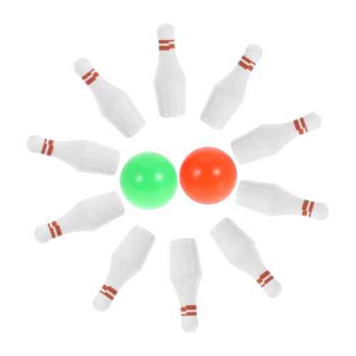 Gatuida Mini Bowling Set Miniatur Bowling für Puppenhausdekoration Pins Bälle Stabil Kompakt und Leicht für Mitgebsel und Garten Gatuida Mini Bowling Set Miniatur Bowling für Puppenhausdekoration Pins Bälle Stabil Kompakt und Leicht für Mitgebsel und Garten von Gatuida