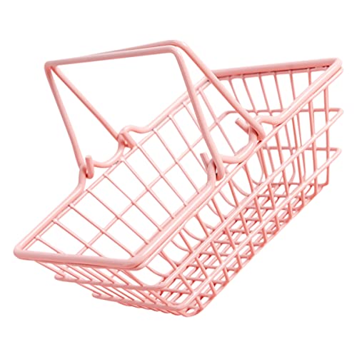 Gatuida Mini Einkaufskorb Rosa Dekorativer Kompakter Korb für Zuhause und Fotografie Vielseitig Einsetzbar Leicht und Praktisch Gatuida Mini Einkaufskorb Rosa Dekorativer Kompakter Korb für Zuhause und Fotografie Vielseitig Einsetzbar Leicht und Praktisch von Gatuida