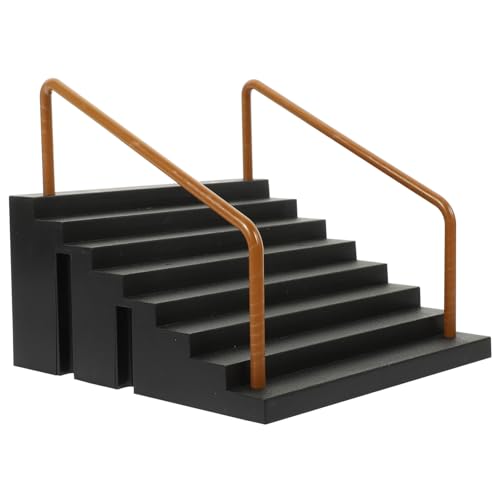 Gatuida Mini Finger Skateboard Park Ramp Zubehör Teilig Robustes Finger Skateboard Hindernis Kreative Trainingshilfe zur Verbesserung der Fingerkoordination Kompatibel mit Fingerboards von Gatuida