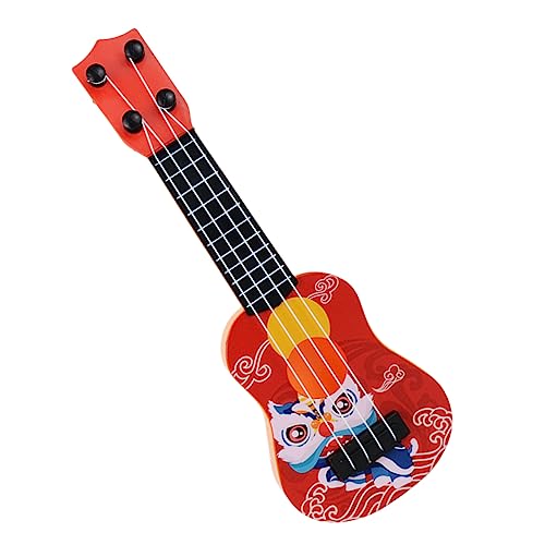 Gatuida Mini Gitarre Ukulele Modell Lustiges Musikinstrument Dekorativ für Kinderzimmer Wohnzimmer Deko Ab Jahren von Gatuida