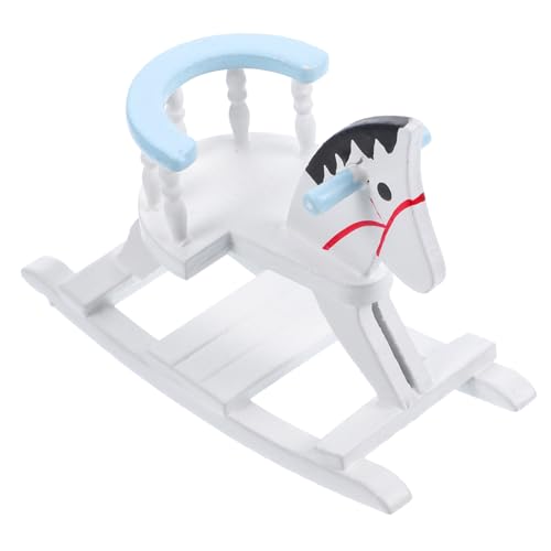 Gatuida Mini Kofferstuhl Modelle Dekoration Puppenmöbel Kleiner Pferdestuhl Miniatur Stuhlmodell Mini Bücherregal Miniatur Puppenhausmöbel Miniatur Stühle Bausatz Mini Hausbedarf von Gatuida