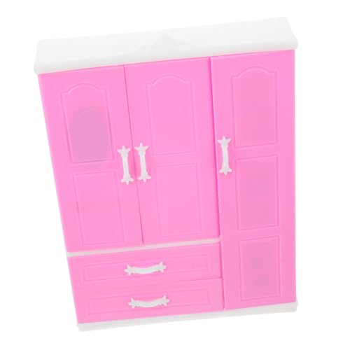 Gatuida Mini Princess Garderobe Schlafzimmer-Puppenhausmöbel Puppenzubehör-Spielset Zubehör für Feengärten Miniatur-Puppenstubenmöbel Tell vor, zu Plastik Rosa Gatuida Mini Princess Garderobe Schlafzimmer-Puppenhausmöbel Puppenzubehör-Spielset Zubehör für Feengärten Miniatur-Puppenstubenmöbel Tell vor, zu Plastik Rosa von Gatuida