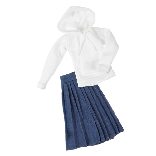 Gatuida Mini Puppenkleidung für Puppen Süßes Sweatshirt und Blauer Zierliches Puppenkostüm Vielseitig für Alltag und Sport für Mädchen Gatuida Mini Puppenkleidung für Puppen Süßes Sweatshirt und Blauer Zierliches Puppenkostüm Vielseitig für Alltag und Sport für Mädchen von Gatuida