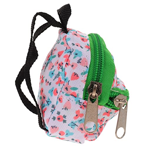 Gatuida Mini Puppenrucksack aus Polyester Dekorative Handtasche für Bjd Puppen Stilvolles Mini Accessoire für Puppenliebhaber und Sammler für Puppenhäuser Blumenmuster Grün Gatuida Mini Puppenrucksack aus Polyester Dekorative Handtasche für Bjd Puppen Stilvolles Mini Accessoire für Puppenliebhaber und Sammler für Puppenhäuser Blumenmuster Grün von Gatuida