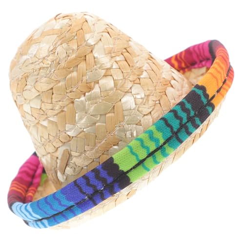 Gatuida Mini Strohhut aus Sicherem Material Langlebig und Leicht für Puppen DIY Dekorationen Cocktails und Haustierzubehör Kompakt und Handlich für Kreative Bastelprojekte Gatuida Mini Strohhut aus Sicherem Material Langlebig und Leicht für Puppen DIY Dekorationen Cocktails und Haustierzubehör Kompakt und Handlich für Kreative Bastelprojekte von Gatuida