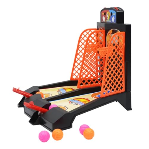 Gatuida Mini Tisch basketballspiel für Zwei Spieler Finger basketballspiel aus Robustem Kunststoff um Hand Auge koordination und Fingerkraft zu Fördern Interaktives Eltern Junge Mädchen von Gatuida