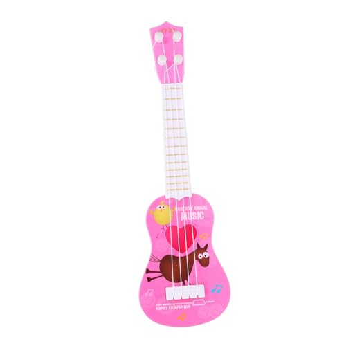 Gatuida Mini Ukulele Gitarre für Bunte Cartoon Musik Lernspielzeug Robustes Material für Anfänger und Bühnenperformance Sicher und Handfreundlich von Gatuida