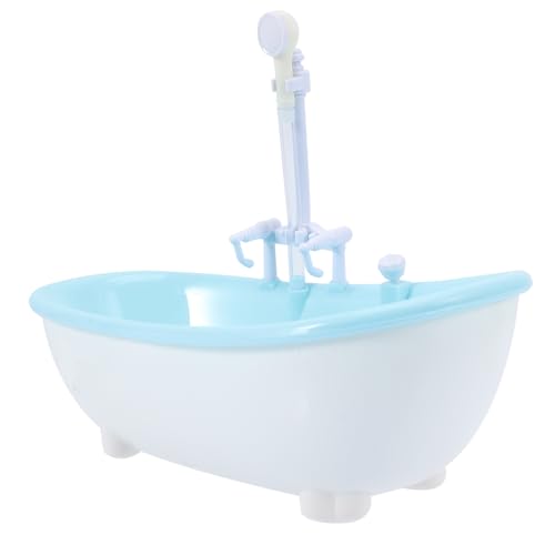 Gatuida Miniatur Badewanne mit Sprühfunktion für Elektrisches Badespielzeug für Puppenpflege und Kreative Spielmöglichkeiten Fördert Fantasie und Spaß Beim Gatuida Miniatur Badewanne mit Sprühfunktion für Elektrisches Badespielzeug für Puppenpflege und Kreative Spielmöglichkeiten Fördert Fantasie und Spaß Beim von Gatuida
