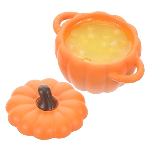 Gatuida Miniatur Dollhaus Zubehör Miniatur Kürbisform Spielzeugmodell für Rollenspiele für Herbstliche Dekoration und Bildungszwecke für Sammler von Gatuida