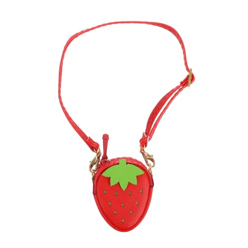 Gatuida Miniatur Erdbeer Umhängetasche für Puppen Kawaii Modeaccessoire mit Detailreicher Verarbeitung Passend für Bjd Puppen und Verschiedene Puppengrößen Süße Handtasche Gatuida Miniatur Erdbeer Umhängetasche für Puppen Kawaii Modeaccessoire mit Detailreicher Verarbeitung Passend für Bjd Puppen und Verschiedene Puppengrößen Süße Handtasche von Gatuida