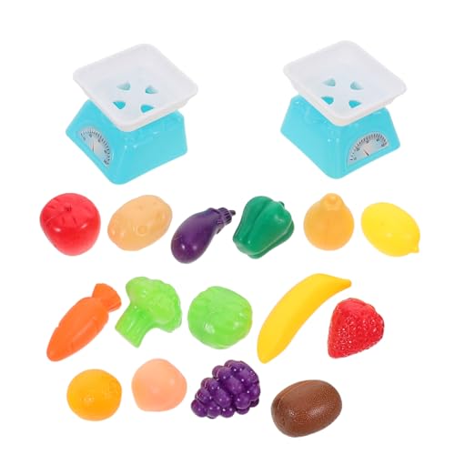 Gatuida Miniatur Gemüse Spielset mit Miniaturwaage Realistische Künstliche Früchte und Gemüse Pädagogisches Küchen für Fördert Kochen Klassifizierung und Motorische Fähigkeiten Gatuida Miniatur Gemüse Spielset mit Miniaturwaage Realistische Künstliche Früchte und Gemüse Pädagogisches Küchen für Fördert Kochen Klassifizierung und Motorische Fähigkeiten von Gatuida