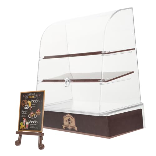 Gatuida Miniatur Kuchen Vitrine für Puppenhaus Mini Bäckerei Schrank mit Leuchtenden Farben Haltbar und Platzsparend Geeignet für Miniaturhaus Dekoration und Rollenspiel Gatuida Miniatur Kuchen Vitrine für Puppenhaus Mini Bäckerei Schrank mit Leuchtenden Farben Haltbar und Platzsparend Geeignet für Miniaturhaus Dekoration und Rollenspiel von Gatuida