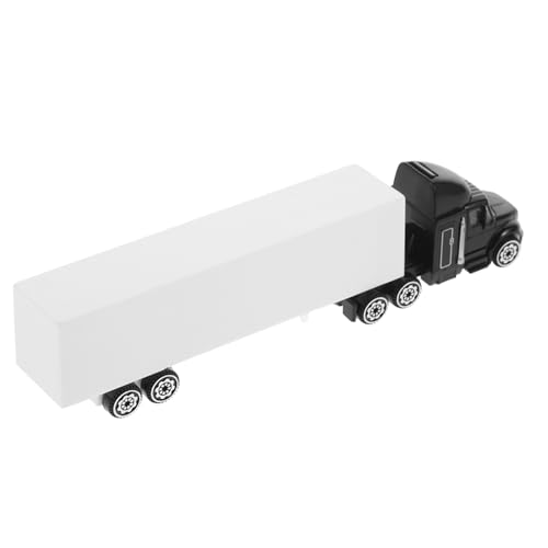 Gatuida Miniatur LKW Modell aus Robustem Legierungsmetall Dekoratives Spielzeugauto und Schreibtisch Ornament Kleines Vintage Transportfahrzeug Langlebig und Verschleißfest für Sammler von Gatuida
