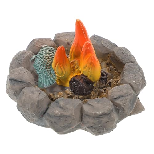 Gatuida Miniatur Ornament mit Realistischem Flammeneffekt Detailgetreues Puppenhaus Zubehör für Gemütliche Mikro Landschaftsdekoration Vielseitig Einsetzbar für Feengärten und Gatuida Miniatur Ornament mit Realistischem Flammeneffekt Detailgetreues Puppenhaus Zubehör für Gemütliche Mikro Landschaftsdekoration Vielseitig Einsetzbar für Feengärten und von Gatuida