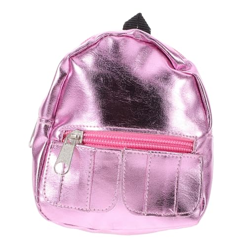 Gatuida Miniatur Puppenrucksack für Puppen Funktionaler und Stilvoller Mini Schulranzen Langlebiges Puppenzubehör Kreative Dekoration für Puppenhaus Rosa Gatuida Miniatur Puppenrucksack für Puppen Funktionaler und Stilvoller Mini Schulranzen Langlebiges Puppenzubehör Kreative Dekoration für Puppenhaus Rosa von Gatuida