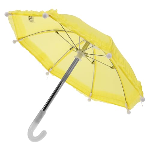 Gatuida Miniatur Regenschirm für Puppen Gelber Puppenzubehör Regenschirm Realistischer Vielseitiger Spielzeugschirm für Dollhouse Dekoration und Kreatives Gatuida Miniatur Regenschirm für Puppen Gelber Puppenzubehör Regenschirm Realistischer Vielseitiger Spielzeugschirm für Dollhouse Dekoration und Kreatives von Gatuida