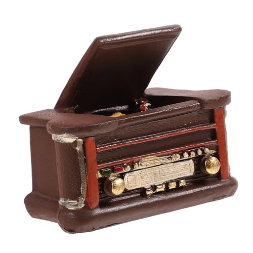 Gatuida Miniatur Retro Plattenspieler Mini Haus Zubehör Detaillierte Resin Dekoration Puppenhaus Möbel Fotografie Requisite Mittelgroß Gatuida Miniatur Retro Plattenspieler Mini Haus Zubehör Detaillierte Resin Dekoration Puppenhaus Möbel Fotografie Requisite Mittelgroß von Gatuida