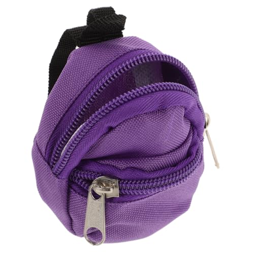 Gatuida Miniatur Rucksack für Puppen Dekorative Mini Tasche für Puppenhäuser Kreative DIY Deko und Mini Landschaften für Handarbeiten und Sammler von Gatuida