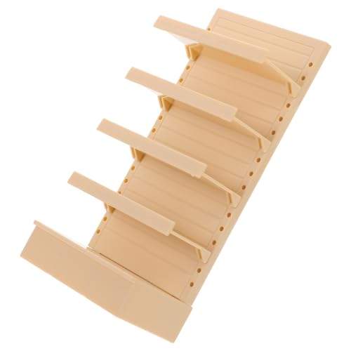 Gatuida Miniatur Supermarkt Regal aus Robustem Miniatur Möbel für Puppenhaus Vielseitiges Aufbewahrungs und Dekorationsregal für Spielsets von Gatuida