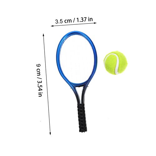 Gatuida Miniatur Tennisracket Modell Mini Haus DIY Dekoration Langlebig Geschenkidee für Puppenhaus Miniatur Sport Zubehör Gatuida Miniatur Tennisracket Modell Mini Haus DIY Dekoration Langlebig Geschenkidee für Puppenhaus Miniatur Sport Zubehör von Gatuida