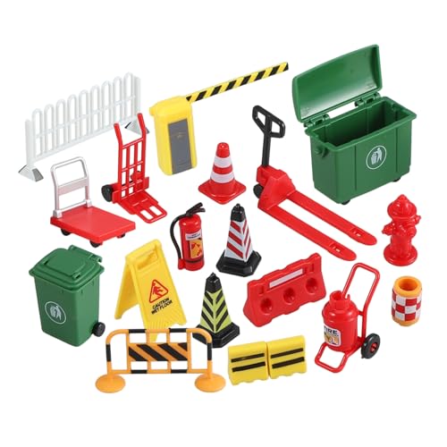 Gatuida Miniatur Verkehrsbarriere Spielset Realistische Straßenabsperrung mit Verkehrszeichen Pädagogisches für Geeignet für Sandtisch und Klassenzimmer Detailreich und Langlebig Gatuida Miniatur Verkehrsbarriere Spielset Realistische Straßenabsperrung mit Verkehrszeichen Pädagogisches für Geeignet für Sandtisch und Klassenzimmer Detailreich und Langlebig von Gatuida