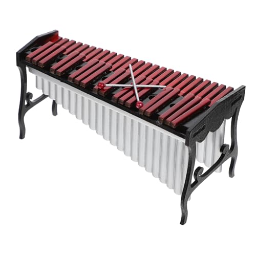 Gatuida Miniatur Xylophon Modell Handgefertigt Musikinstrument Deko Kreatives Lernspielzeug für Mädchen und Jungen für Puppenhaus und Musikinteresse Gatuida Miniatur Xylophon Modell Handgefertigt Musikinstrument Deko Kreatives Lernspielzeug für Mädchen und Jungen für Puppenhaus und Musikinteresse von Gatuida