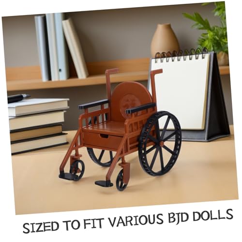 Gatuida Miniatur mit Realistischem Design Krücke Kompatibel für Bjd Puppen Detailreiches Puppenhaus Zubehör für Rollenspiel Sammler und Fotografie Vielseitig Einsetzbar von Gatuida