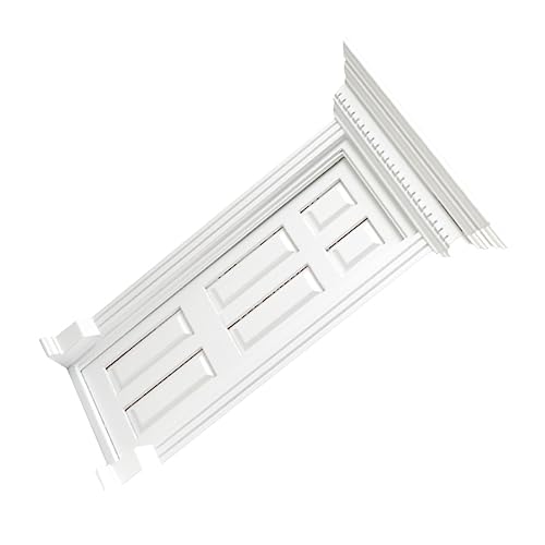 Gatuida Miniature Holz Tür Deko Puppenhaus Zubehör für Rollenspiele und DIY aus Hochwertigem Holz Fördert Kreativität und Feinmotorik Gatuida Miniature Holz Tür Deko Puppenhaus Zubehör für Rollenspiele und DIY aus Hochwertigem Holz Fördert Kreativität und Feinmotorik von Gatuida
