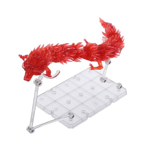 Gatuida Modell Drachen für Anime Figuren Display Präzise Details Kompatibel mit Beliebten Modellen Vielseitiges Dekorationsset für Sammler und Modellbau Enthusiasten von Gatuida