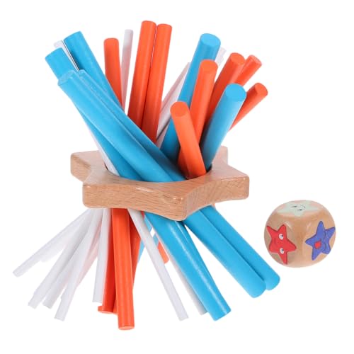 Gatuida Montessori Balance Stick Toy aus Natürlichem Holz in Leuchtenden Farben Fördert Geduld Feinmotorik und Kognitive Entwicklung für Familien Spiele zu Hause Party Reisen Gatuida Montessori Balance Stick Toy aus Natürlichem Holz in Leuchtenden Farben Fördert Geduld Feinmotorik und Kognitive Entwicklung für Familien Spiele zu Hause Party Reisen von Gatuida